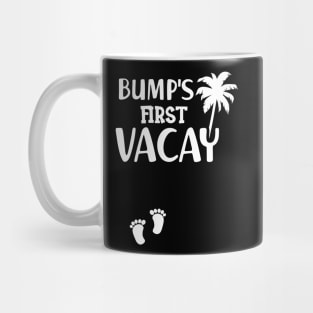 Pregnancy - Bump's first vacay Mug